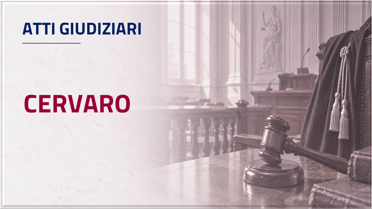 Apri inventario - Atti giudiziari di Cervaro